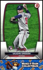 Vaughn Grissom 2023 Bowman #42 Atlanta Braves Rookie RC