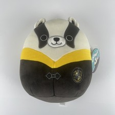 Squishmallows Harry Potter Hufflepuff Badger in Hogwarts Robe 8 Inch Plush NEW