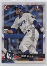 2018 Bowman Prospects Johan Mieses #BP19 0a3