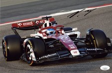 Valtteri Bottas Signed 8x12 Photo Alfa Romeo F1 Formula Autographed JSA COA
