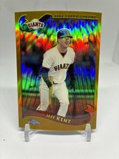 2002 Topps Chrome Gold Refractor Jeff Kent #265