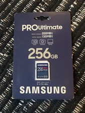 Samsung Pro Ultimate 256gb Micro SD Card