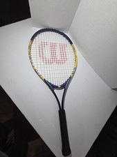 2 Wilson Tennis Racquets Titanium Red Model Bundle 4 3/8 4 5/8 Grip