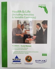 NAIFA Florida Health & Life (Including Annuities & Variable Contracts) Study Man