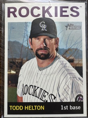 2013 Topps Heritage (1-425) - COLORADO ROCKIES Team Set