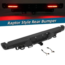 Rear Bumper W/ Brake Light&License Plate Light Raptor Style For Ford F150 15-20