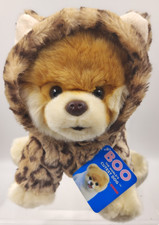 NEW GUND World  s Cutest Dog Boo Leopard Plush Stuffed Animal 9  Pomeranian