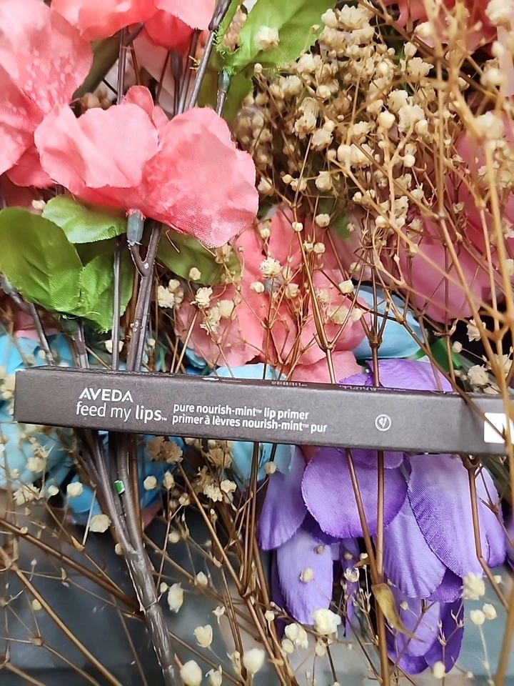 Aveda Feed My Lips Pure Nourish Mint Colorless Lip Primer NIB Free Shipping - Image 2 of 3