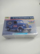 125 1937 Ford Panel Delivery Truck Revell Monogram Delux Kit Circusdecal Sealed 125 1937 Ford Panel Delivery Truck Revell Monogram Delux Kit Circusdecal Sealed
