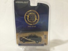 Greenlight Limited Ed 2016 Dodge Charger Pursuit Michigan State Police Die-Chass
