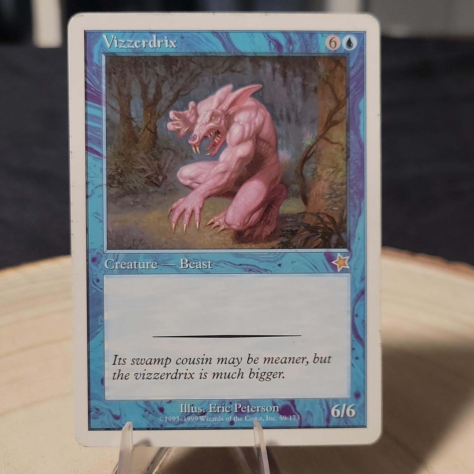 Wizards of the Coast Vizzerdrix Starter 1999 Blue Common 59/173
