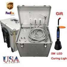 US- Mobile Case Delivery Unit Air Compressor Suction 3 Way-Springe 4H