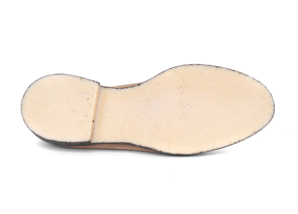 ZAPATOS JOSEPH CHEANEY DREBY Wye beige crepé hechos a mano Inglaterra 9 F Foto 3 de 4