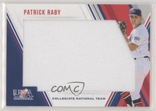 2018 Panini USA Baseball Stars & Stripes Jumbo 41/299 Patrick Raby #17 8m8