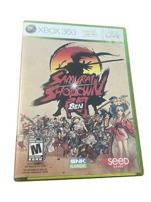 Samurai Shodown Sen SNK Microsoft Xbox 360 Complete CIB w/ ENG & FR Manual