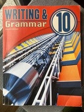 BJU Press Writing & Grammar 10 4th Edition Gr...