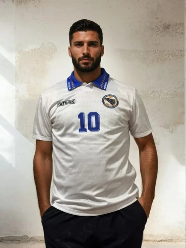 Bosnia & Herzegovina National Team Shirt 1996/1998 Vintage Retro Football Jersey