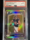 2024 Panini Donruss Optic - RC Caleb Williams #201 💎 Holo PRIZM - Graded PSA 8!