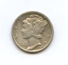 1938-S Mercury Dime - 90% Silver - Free Shipping