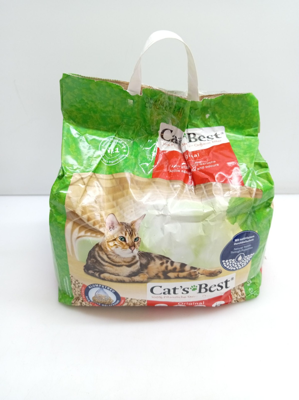 Cat's Best Original lettiera per gatti, lettiera a grumi per gatti 100% veget...