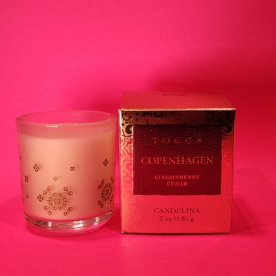 Tocca Copenhagen Lingonberry Cedar Candle, 3oz