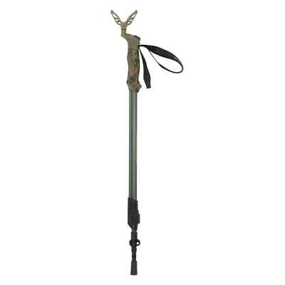 Shooting Stick Hunting Stabilizer Steady Ground Blind Monopod 29''-61'' Green