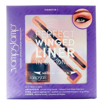 New Vamp Stamp Vignette I Vavavoom Medium Wing Stamp Vink Eyeliner Brush