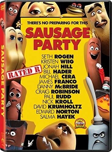 Sausage Party (DVD, 2016, Animated) Seth Rogen, Jonah Hill