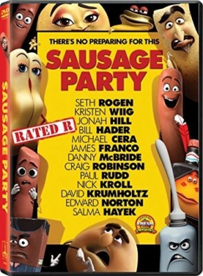 Sausage Party DVD Movie Seth Rogen Kristen Wiig Jonah Hill