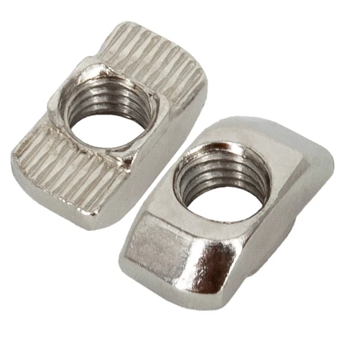 10x Hammermutter Nut 10 M8 Hammerkopfmutter T-Nut Mutter Aluprofil Nutenstein