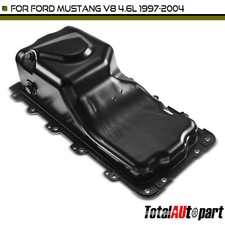 Engine Oil Pan For Ford Mustang 1997-2004 V8 4.6l Gas 16 Bolt Holes Rear Side Engine Oil Pan For Ford Mustang 1997-2004 V8 4.6l Gas 16 Bolt Holes Rear Side