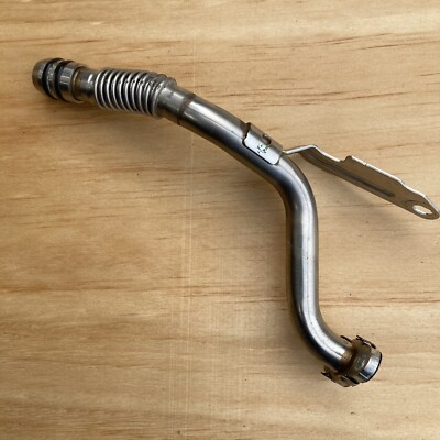 Genuine Mercedes OEM M177 turbo oil line Drain right return AMG  