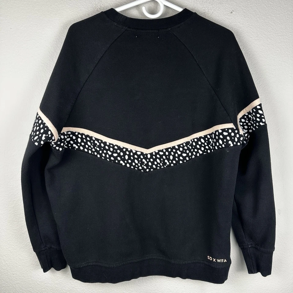 Sarah’s Day x White Fox Active All I Do Is Brunch Blackout Sweater Large - Image 4 of 4