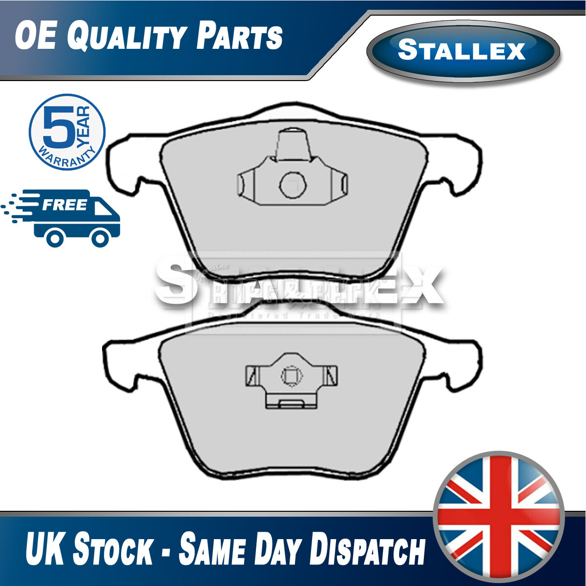 Fits Volvo XC90 20022014 Brake Pads Set Front Stallex 31262705 eBay