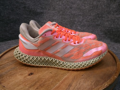 Adidas Men’s 4D Run 1.0 Signal Coral Pink FW6838 Running Shoes Sneakers Size 8
