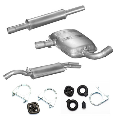 Auspuff  Gummis Schelen für VW Golf 2- Generation  1781ccm GTi-16V  1985-10/1991