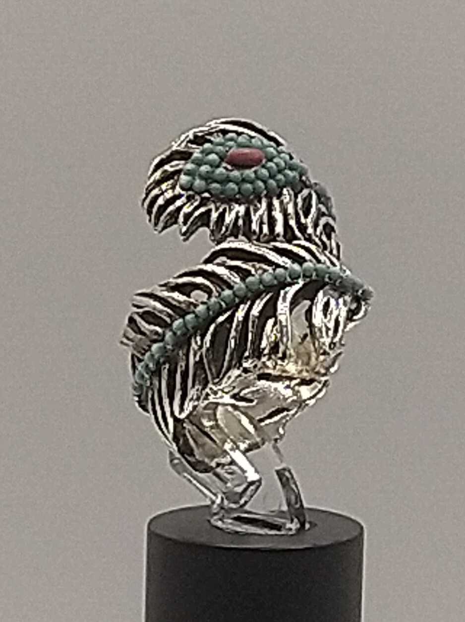 Feather Wrap Design Sterling Silver Ring (RNG085) - image 2