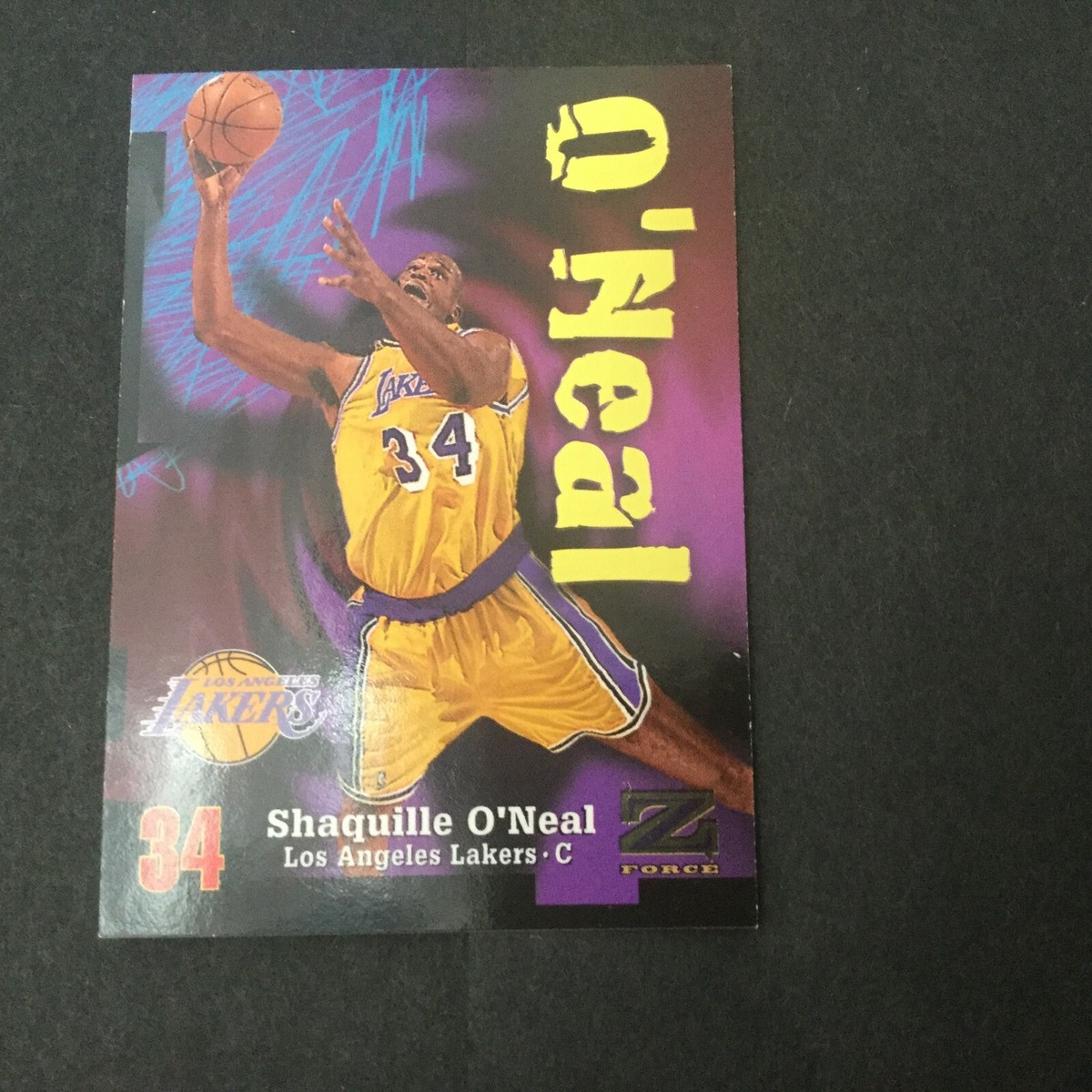 1997 SKYBOX Z FORCE SHAQUILLE O'NEAL #34 BASKETBALL CARD | eBay 1997 SKYBOX Z FORCE SHAQUILLE O'NEAL #34 BASKETBALL CARD | eBay