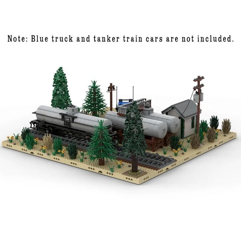 National Oil Tanks Model for City and Town Theme 2656 Bricks MOC-98501 Gift - Image 2 of 4