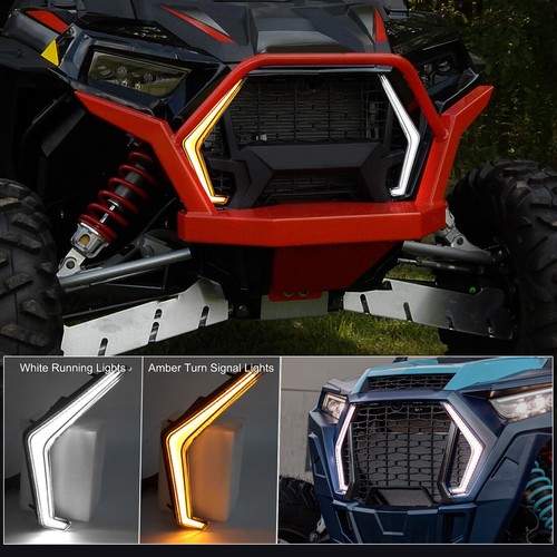 Front Signature Accent Signal Lights For Polaris RZR XP 1000/ XP Turbo 2019-2023 - Bild 10 von 12