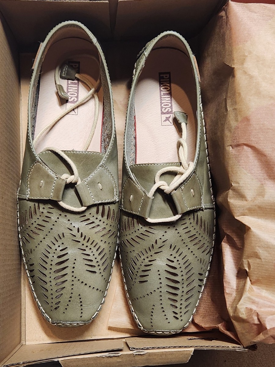   ベスト Sサイズ Pikolinos Roma W1R-4780 Marfil Women Size EU 39 US 8.5 Lace Up