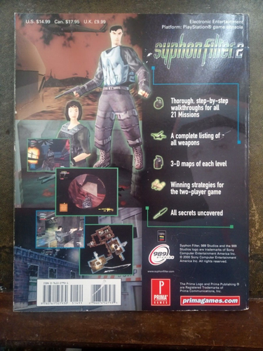 Syphon Filter 2: Official Strategy Guide - Picture 2 of 3