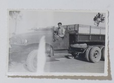 23935 Foto d'epoca 296 - Camion d'epoca - cm 9 x 6