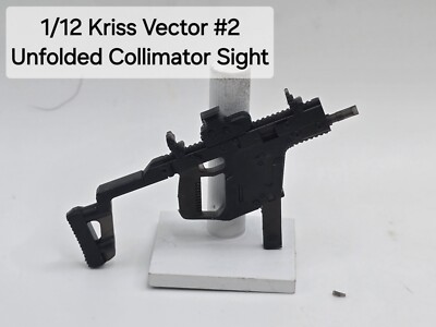 3d Printed KRISS VECTOR UNFOLDED GUN#2 G.I.Joe Classified MARVEL LEGENDS 1/12