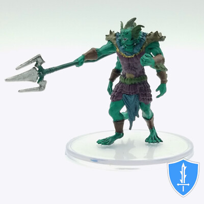 Sahuagin Baron - Warband #3 Monster Pack Icons of the Realms D&D Miniature