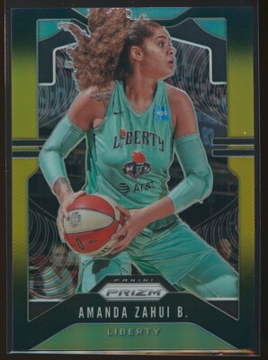 Amanda Zahui B 2020 Panini Prizm WNBA Black Gold Prizm #88 /5