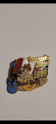 Hard Rock Cafe Collectors Pin Canada Day July 1st 1999 Rocking Bever rare piece