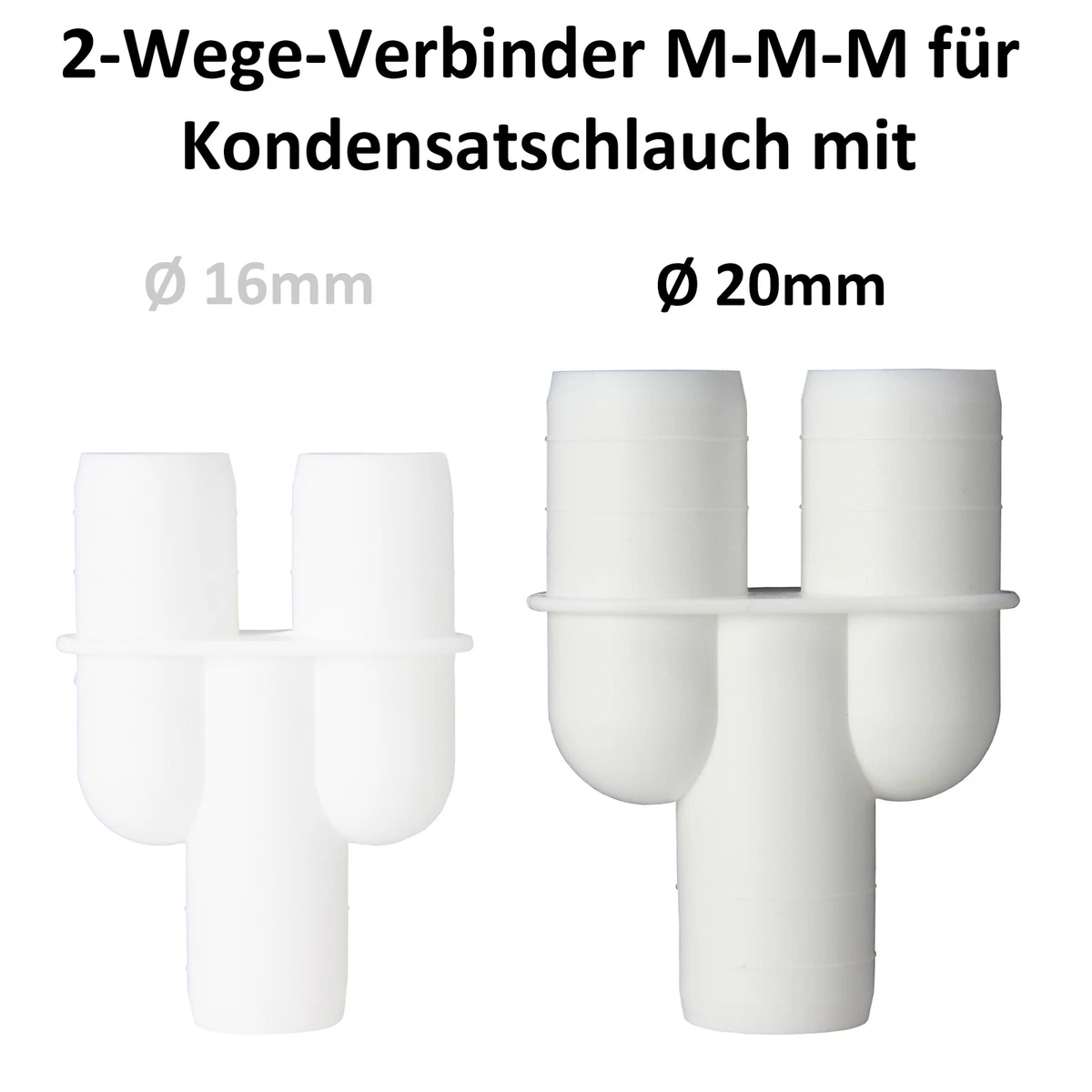 Ablaufschlauch Für Klimaanlage 12mm - Kondensatschlauch Mit Verbindungsclip, 90cm