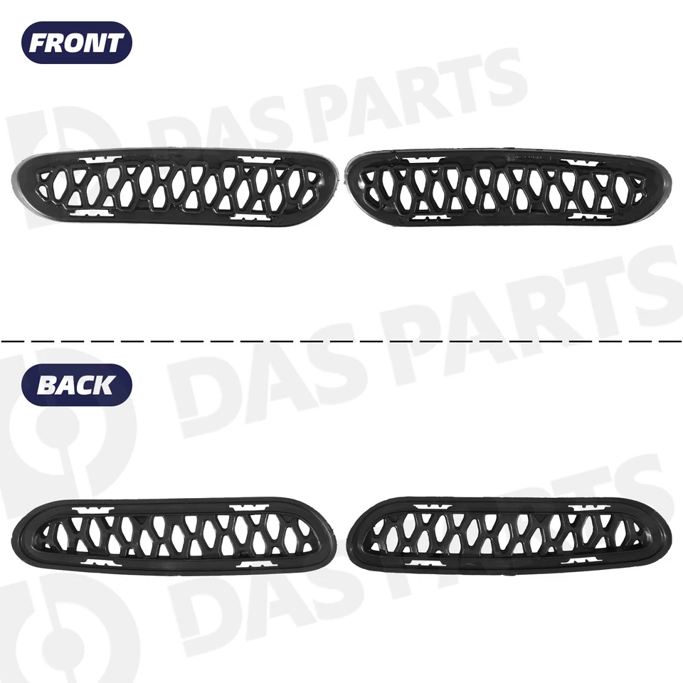 For 2011-2014 Dodge Charger SRT 8 SRT8 Style Rear Bumper Cover w/Side Grille Kit Foto 3 de 4