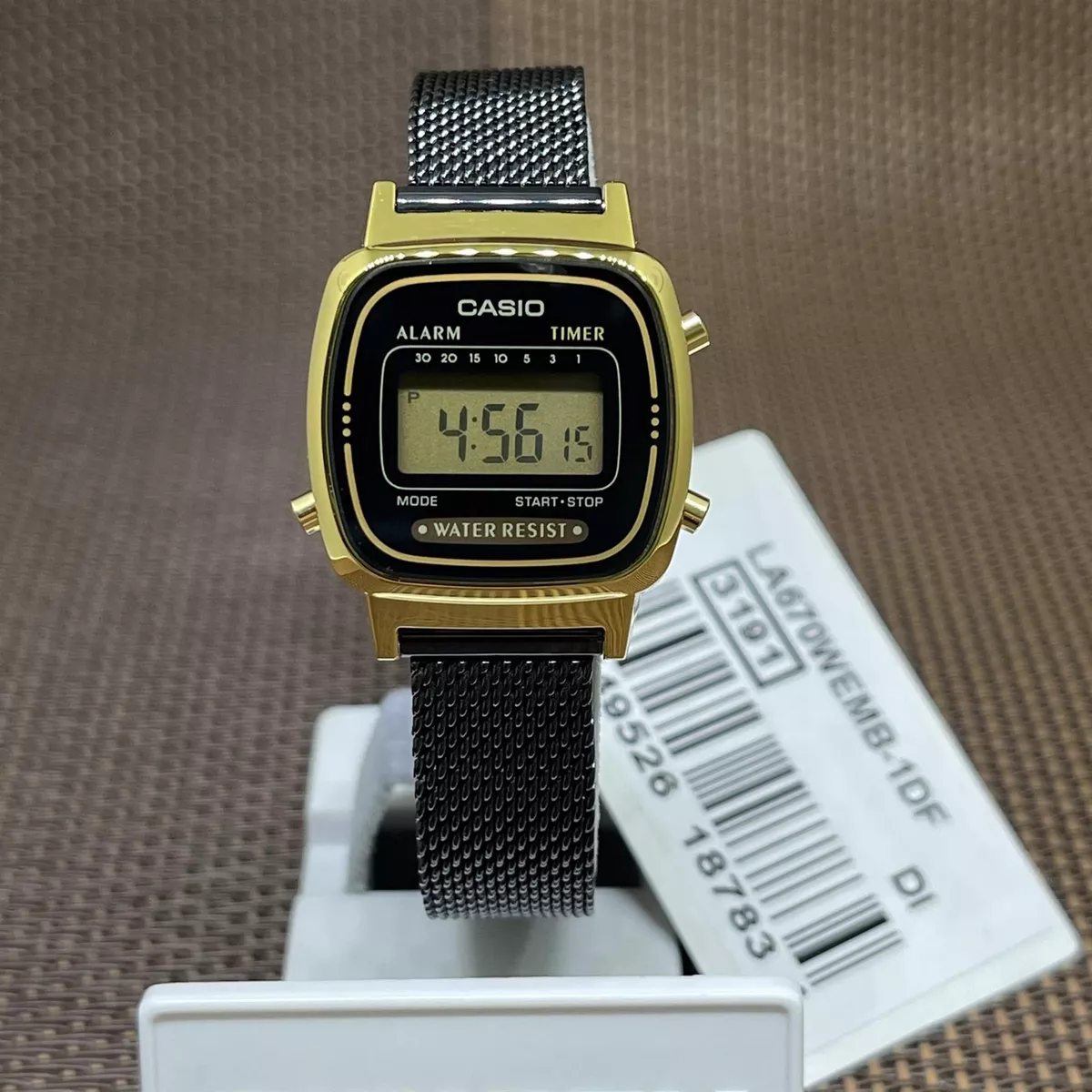 Reloj CASIO LA670WEMY-9D Acero Mujer Dorado - Btime